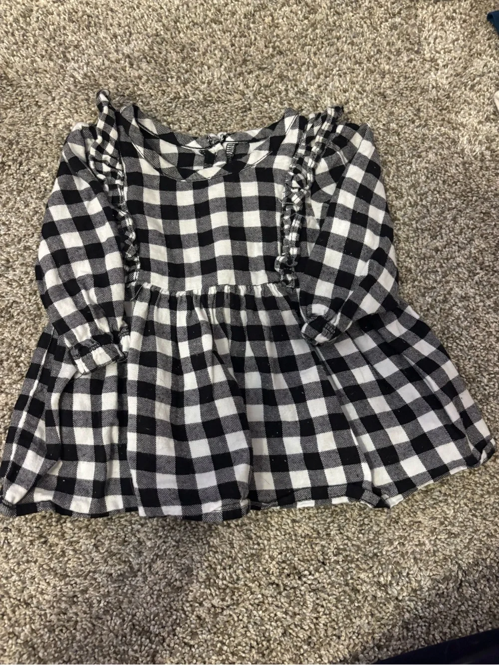 Carter's Girls Multi-Color Floral, Plaid & Solid Tops Bundle